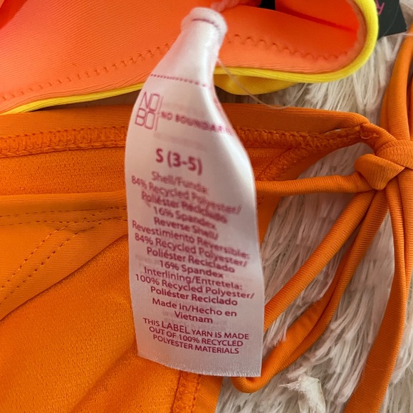 Yellow and Orange Bikini Set - Picture 6 of 9